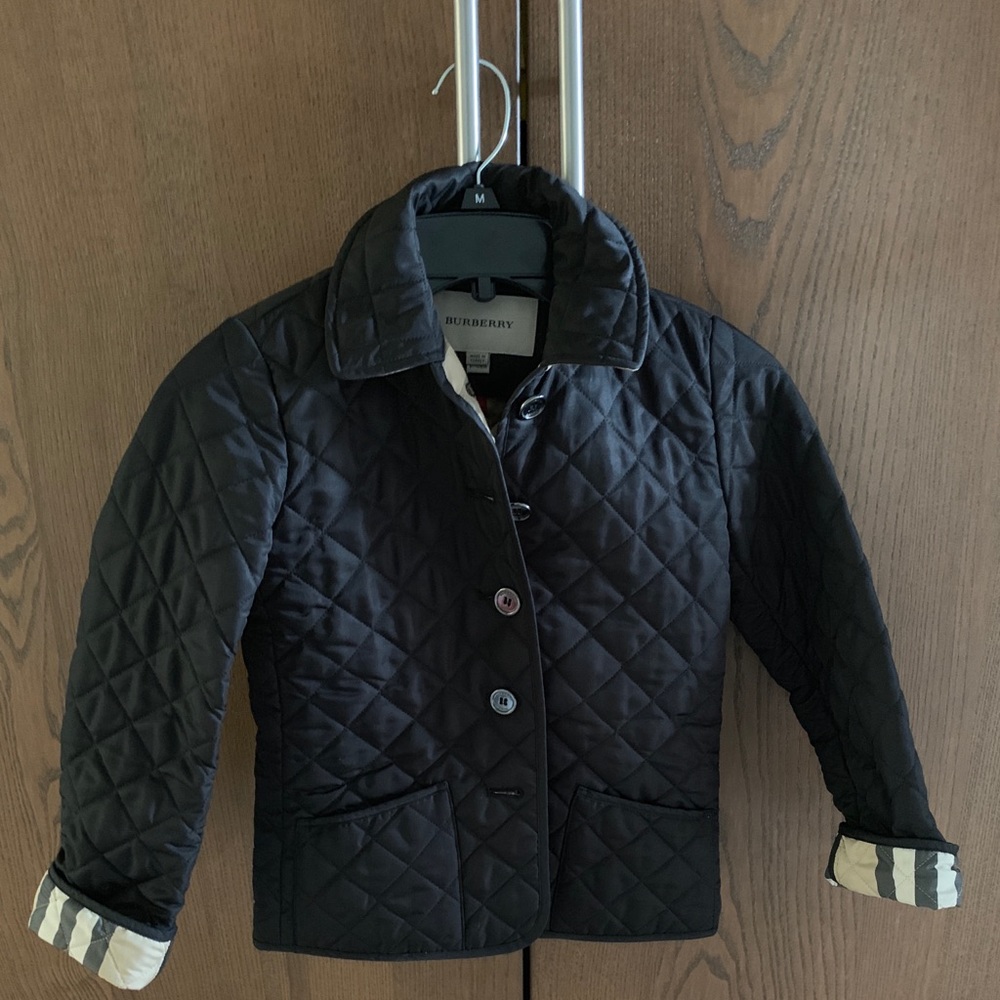 Kids Burberry Quilted Jacket